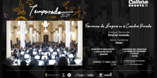 Abril 19: concierto de la Orquesta Filarmónica de Bogotá 