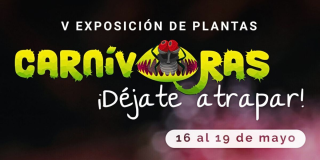 Exposición de plantas carnívoras en el Jardín Botánico de Bogotá