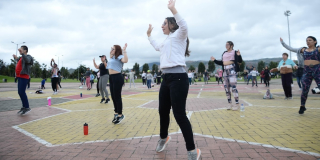 Actividad física virtual Instituto Distrital de Recreación y Deporte