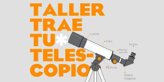 'Trae tu telescopio' es un taller dirigido a las personas interesadas en el cono