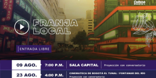 Funciones de la #FranjaLocal en la Cinemateca de Bogotá 2024 