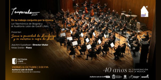 Concierto de la Filarmónica este 11 y 12 de octubre 2024 