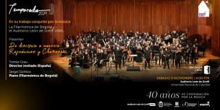 Concierto Filarmónica 9 de noviembre 2024 en Universidad Nacional