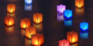 Navidad en Bogotá 2024 Noche de velitas flotantes bibloRed