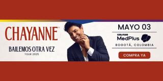 Concierto Chayanne en MedPlus Bogotá este sábado 3 de mayo 2025
