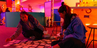 FILBo 2025, taller Las texturas de los colores, sentidos entrelazados