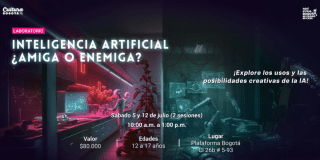 Planes en Bogotá taller sobre la IA en el Planetario julio de 2025