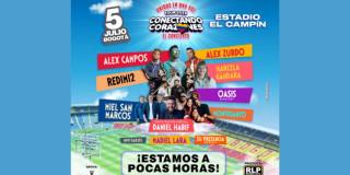 Concierto gospel Conectando Corazones en El Campín Bogotá julio 5 2025