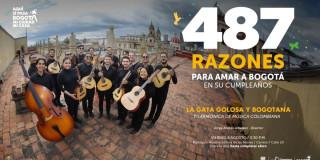 Cumpleaños de Bogotá 2025 concierto La Gata Golosa con la Filarmónica