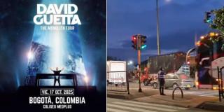 Recomendaciones de movilidad concierto David Guetta hoy viernes 17 octubre 2025