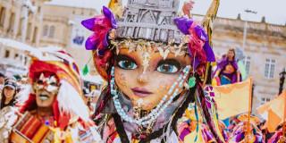 Imagen de comparsas Carnaval Blancos y negros 2024