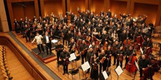 Fotografía de Filarmónica de Bogotá en el Teatro Mayor Julio Mario Santo Domingo.