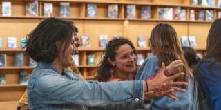 Imagen de Usuarias de la Biblioteca Púbica Virgilio Barco