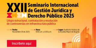 Pieza de diseño con información sobre el evento