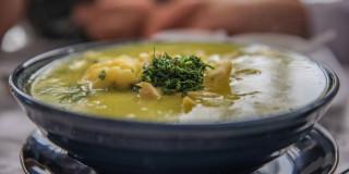 Imagen de sopa colombiana "Ajiaco"