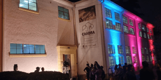 Imagen con la fachada de La Casona de la Danza, lugar donde se realizará el evento.