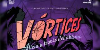 Imagen gráfica de la película 'Vórtices: Alicia a través del abismo'