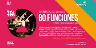 Imagen del cartel del Festival con información de la programación y escenarios