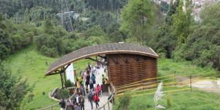 Sendero de Monserrate de Bogotá domingo 11 de enero de 2026