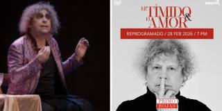 Imagen a la derecha del cartel promocional de la obra y a la izquierda la imagen del actor Primo en escena