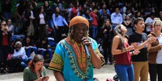 Imagen de Nicoyembe en concierto