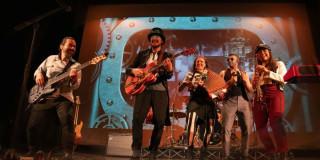 Imagen de Burning Caravan en concierto