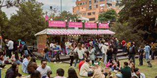 Foto del Festival hamburguesa Burgerville en Bogotá.