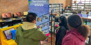 Imagen de "Territorios Vivos", exposición en la Biblioteca Pública Arborizadora Alta