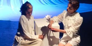 Imagen de actores en escena 'El Cuento de la Señora Charrán'