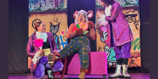 Imagen con los personajes de la obra que sepresentará en la localidad de San Cristóbal.