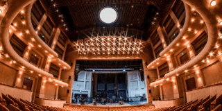 Imagen del teatro Mayor Julio mario Santo Domingo