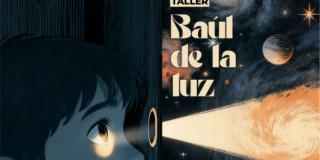 Imagen de niño animado mirando la luz