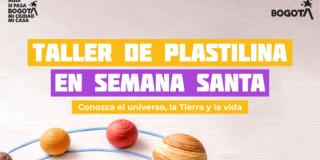 Imagen de taller de plastilina en letras