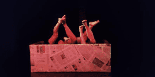 Imagen de una de las puestas en escena que podrás disfuar gratis en la visita bailada en el Museo Colonial de Bogotá.