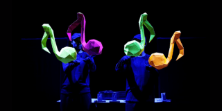 Imagen de los personajes de la obra infantil que se presentará en Ciudad Bolívar.