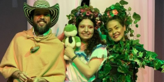 Imagen de los personajes de la obra Madre MOnte.