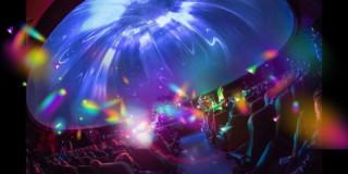 Imagen de show en Domo del Planetario de Bogotá