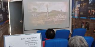Imagen de cineforo en sala de cine Bibliotecas Públicas