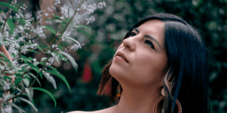 Imagen de la cantante Urpi Barco que estará en concierto en el teatro Mayor.