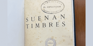 Imagen del libro Suenan Timbres del poeta y ensayista Luis Vidales.