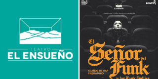 Imagen promocional del evento y logo del Teatro El Ensueño
