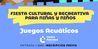 Imagen del cartel promocional del evento de celebración del Mes de la Niñez.en el CEFE Chapinero.