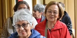 Foto de madres en Bogotá.