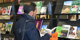Foto de una persona leyendo un libro