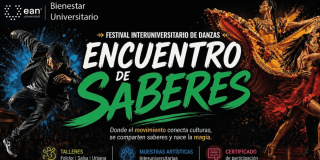 Imagen del cartel promocional de este Festival Interuniversitario que se realizará en el CEFE Chapinero.
