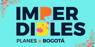 Imagen afiche en letra de los imperdibles con flores