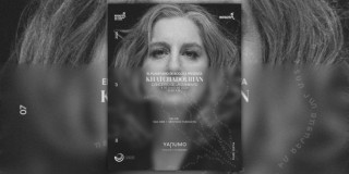Imagen de afiche oficial Eileen Khatchadourian en blanco y negro 