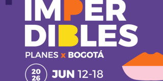 Imagen en letras Imperdibles Bogotá