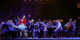 Imagen de “La tabernera del puerto”, desde el Teatro de la Zarzuela de Madrid
