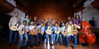 Imagen de Filarmónica de Música Colombiana, agrupación de la Filarmónica de Bogotá, creada en 2020.